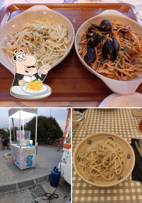 Spaghetti alla carbonara al BAR TABACCHI