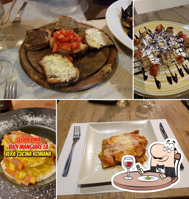 Platti al Trattoria Pizzeria Il Girasole