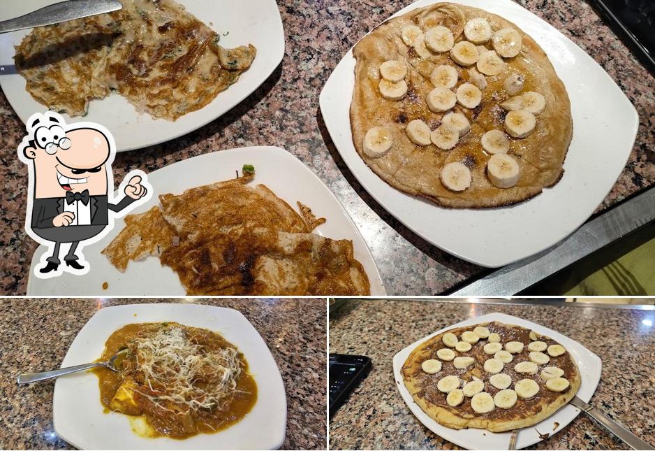 Among different things one can find interior and food at Joney's Place