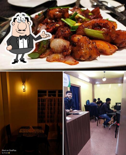 The picture of Let's Eat’s interior and food