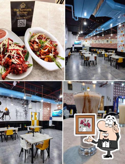 Take a seat at one of the tables at The Turmeric Kitchen