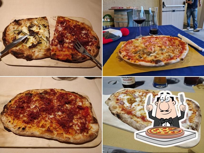 Prenditi tra le molte varianti di pizza