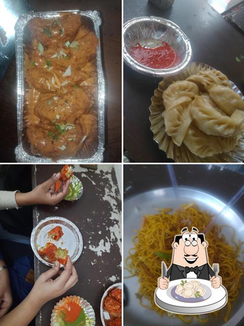 Dumplings at Annu Aunty Pure Vegetarian Restaurant