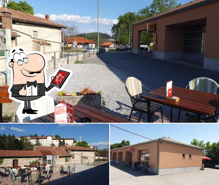 La parte esterna è una caratteristica importante di Bar Zoro