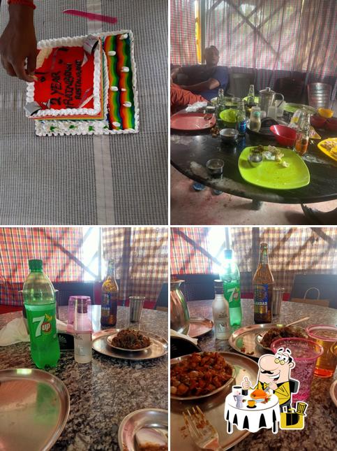 Food at Rainbow Family Garden Restaurant