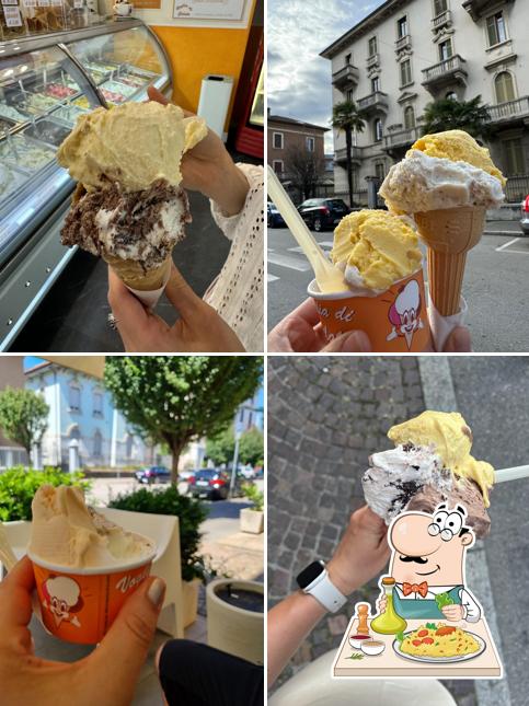 Platti al Gelateria Voglia di Gelato