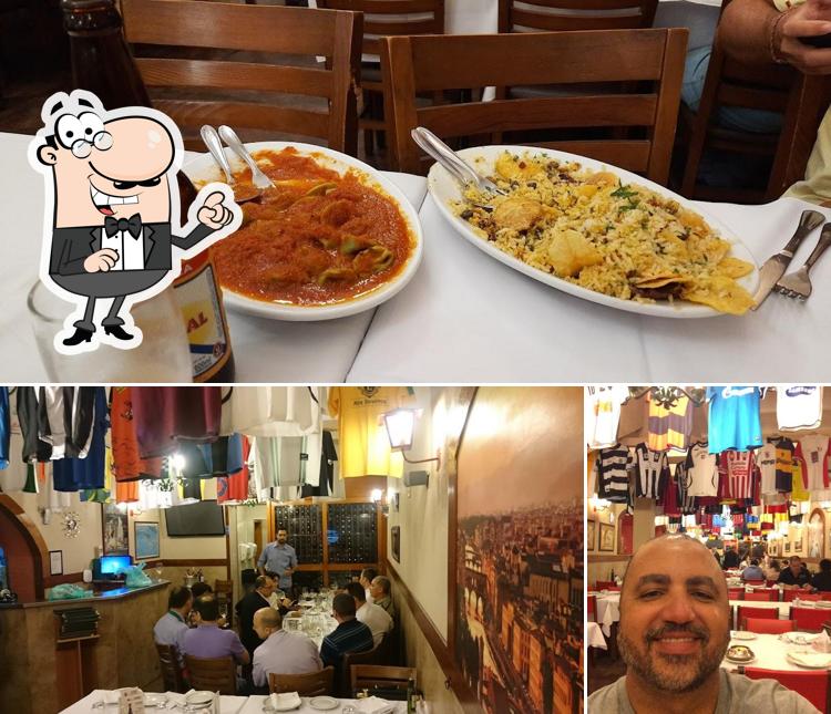 O interior do Osteria Generale - Jardim Paulista