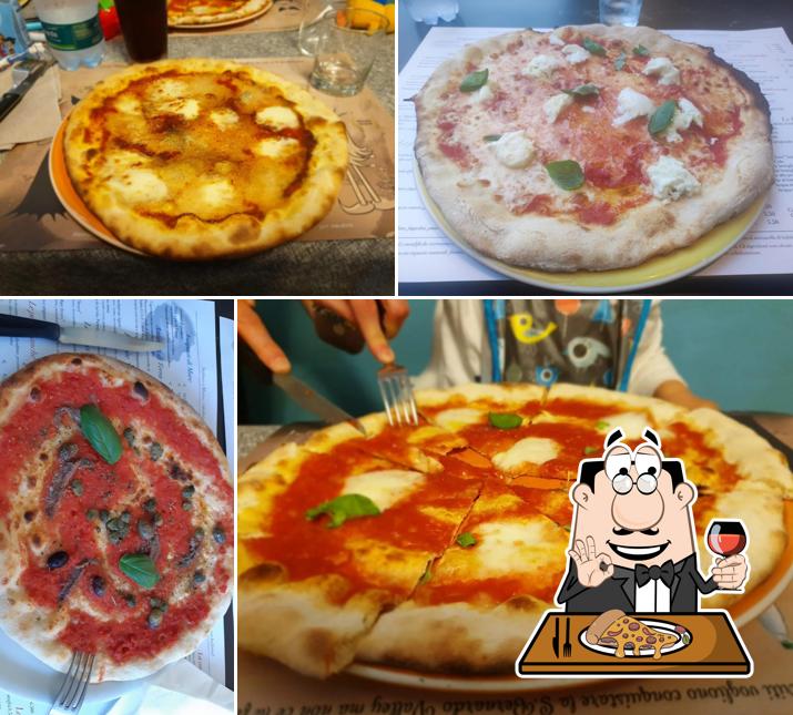Ordina tra le svariate varianti di pizza