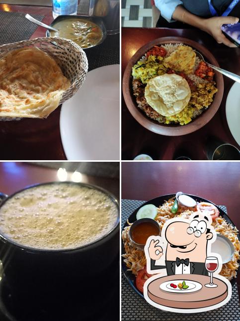 Food at Ocean Breeze Restaurant
