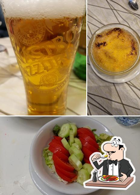 La foto della cibo e birra di Pizzeria Trattoria Rogers