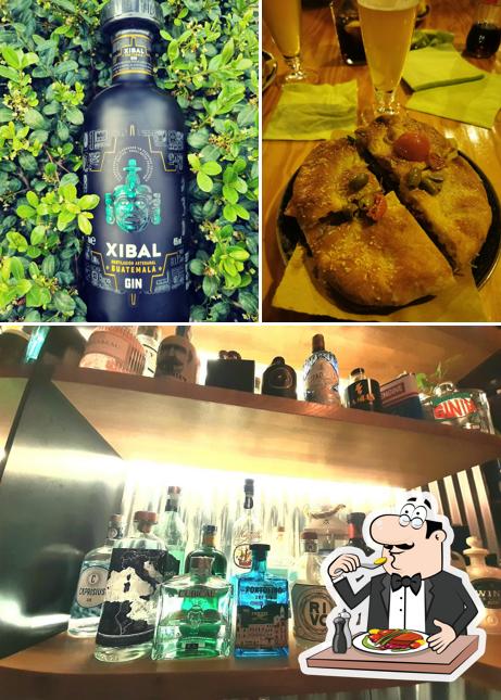 La foto di cibo e bevanda da La Loggia Gin and Hop