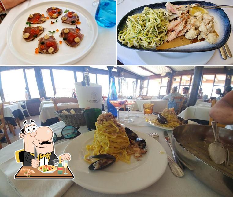 Cibo al Ristorante Marcello Portonovo