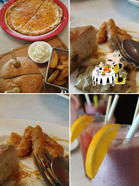 Food at Big Chill Cafe