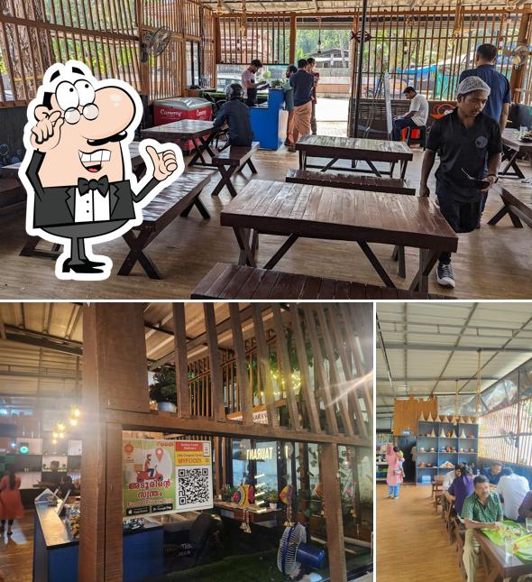The interior of Choondakkarans Sea Food Restaurant