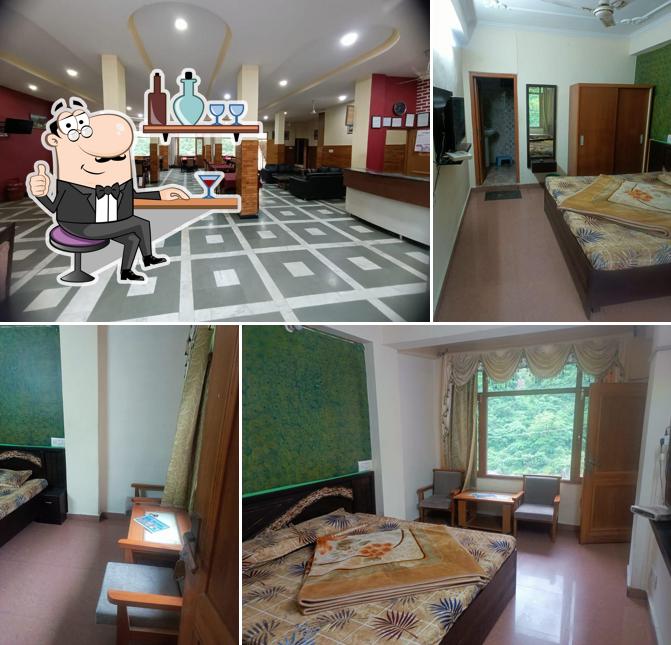 The interior of Hotel Beas Valley & Restaurant