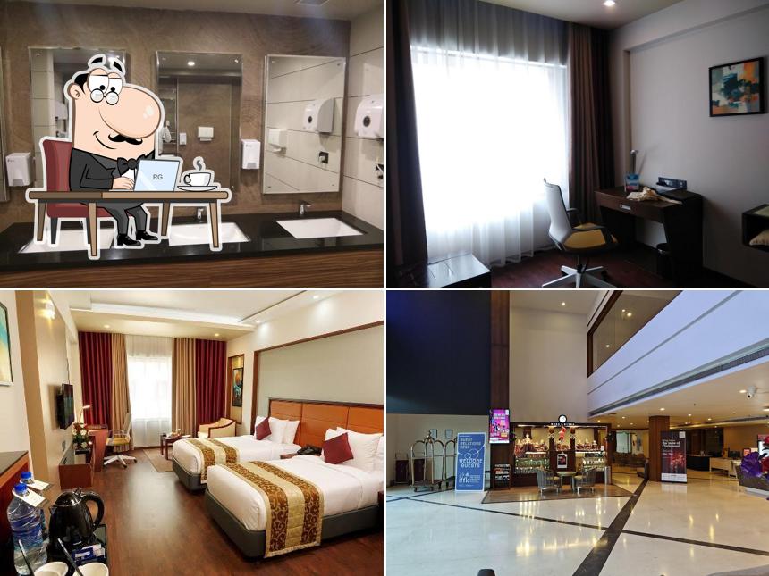 The interior of Hotel Dimora Thiruvananthapuram