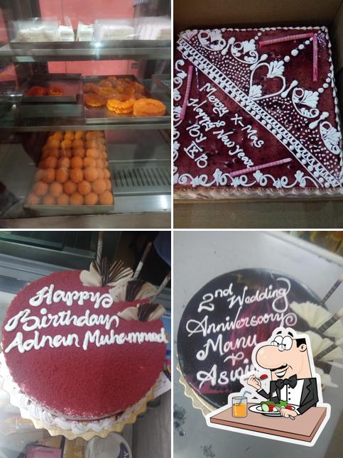 Food at Bakees Bakery & Kittoos Texils