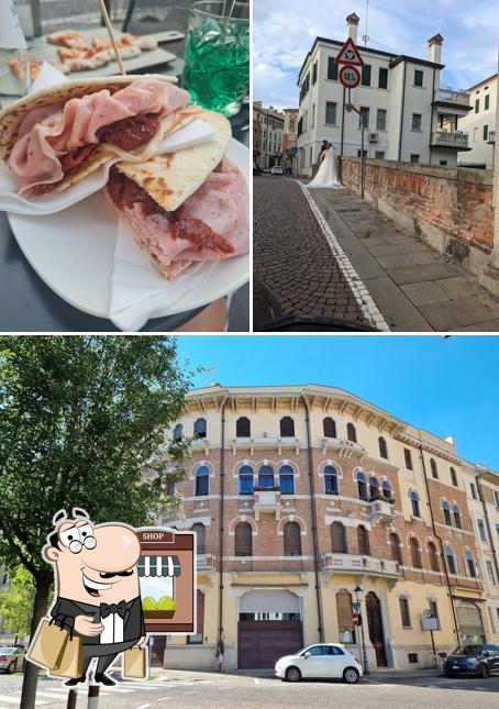 Caffetteria Roma si caratterizza per la esterno e cibo