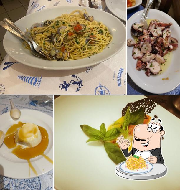 Spaghetti alla carbonara al Mariturismo Da Filiberto