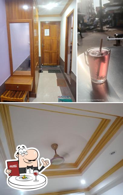 Chocolate mousse at Chembiyan Hotel & Restaurant