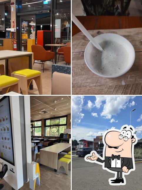 Gli interni di McDonald's Ponte San Giovanni