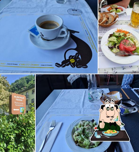 Cibo al Hotel Favini