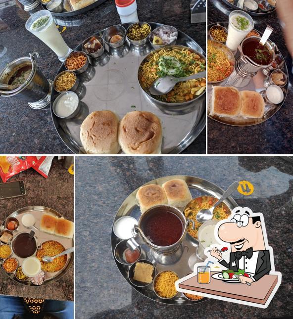 Meals at Oscarwadi Misal Sangamner