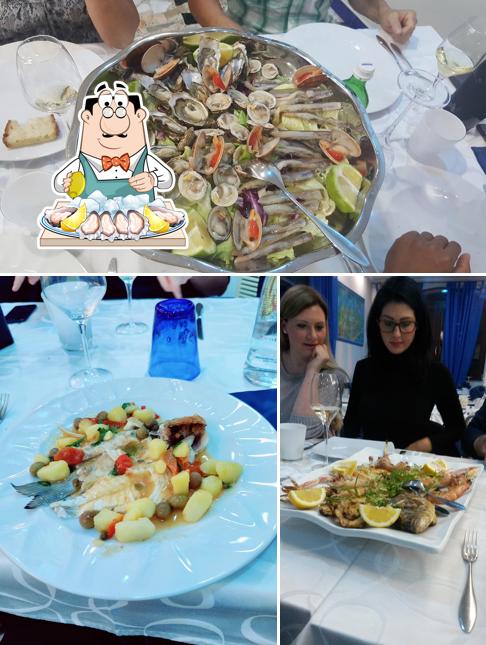 Prova la cucina di mare a Ristorante Bella Rodi