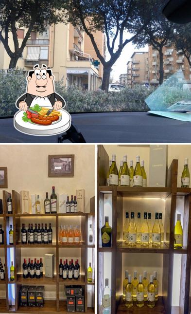 Dai un’occhiata alla immagine che presenta la cibo e esterno di Cantina Morisfarms - Enoteca, Wine shop