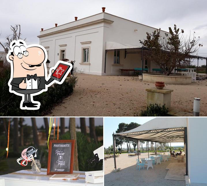 Gli esterni di La Corte nel Salento