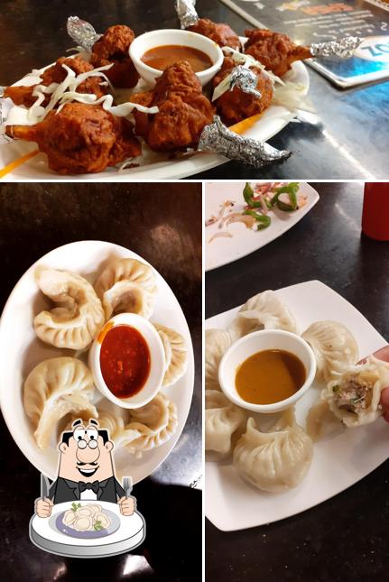 Dumplings at Sasa chillout restaurant