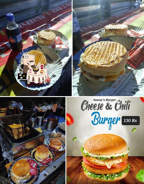 Meals at Sunny's burger