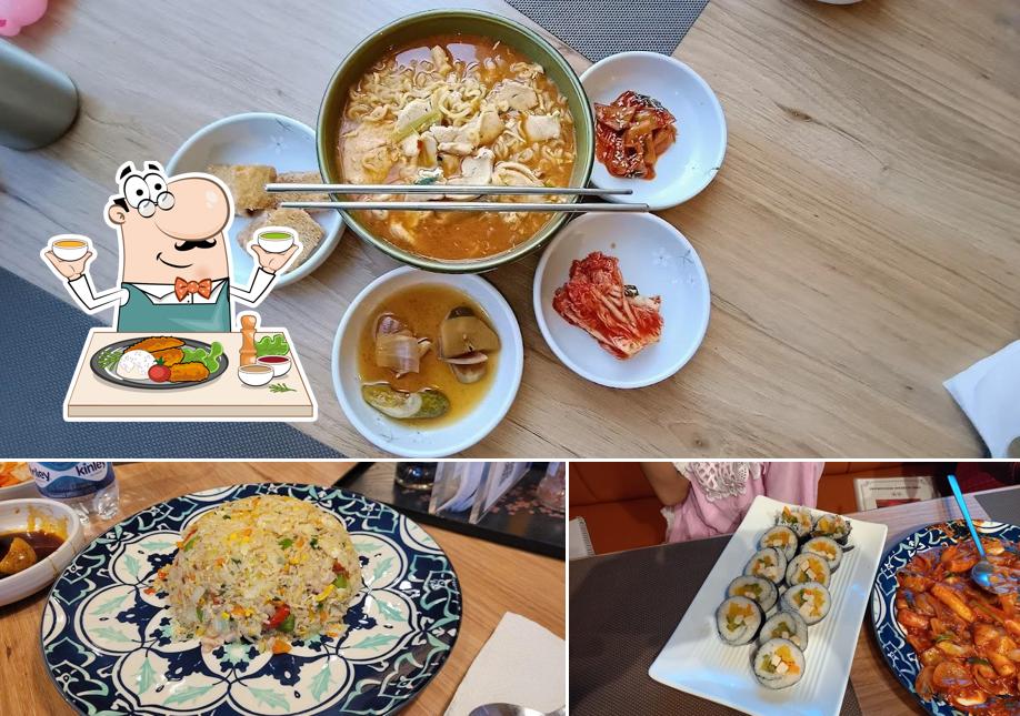 Gimbap at Time Korean Restaurant