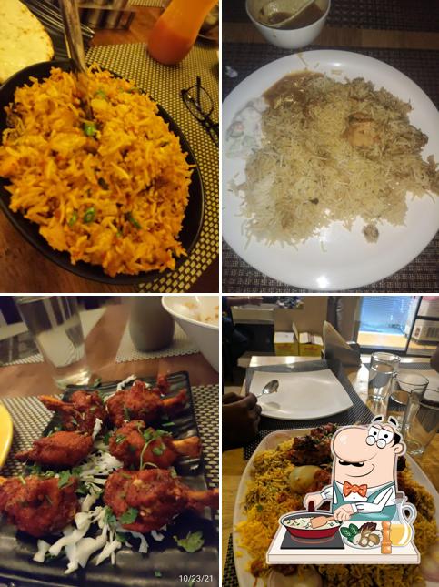 Fried rice at Fayaz Restaurant