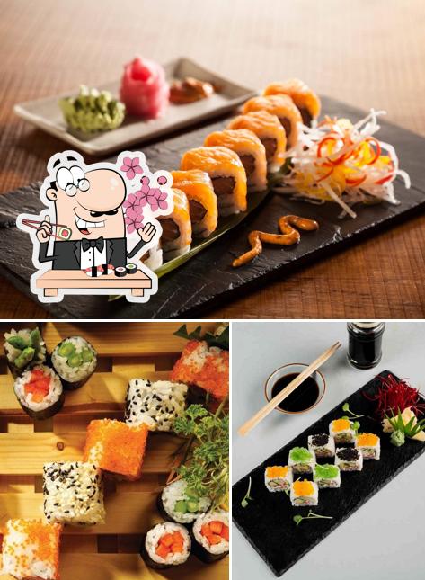 Get different sushi options