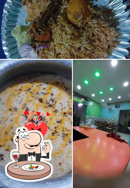Among different things one can find food and interior at Kolkata Arsenal Biriyani