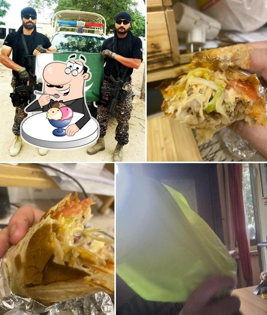 Usman Pizza kebab- Borgo Venezia serve un'ampia gamma di dessert