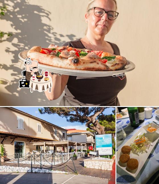 La immagine di cibo e esterno da il Bistrot di Castiglioncello
