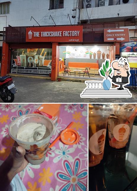 The exterior of The Thickshake Factory