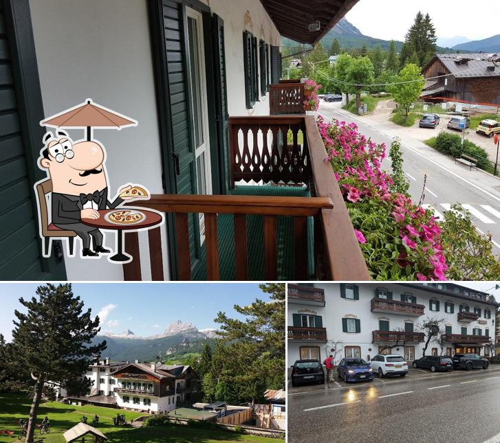 Gli esterni di Hotel Menardi