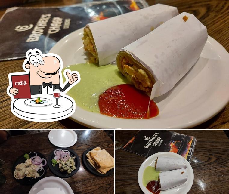 Meals at Brother's chaap pure veg