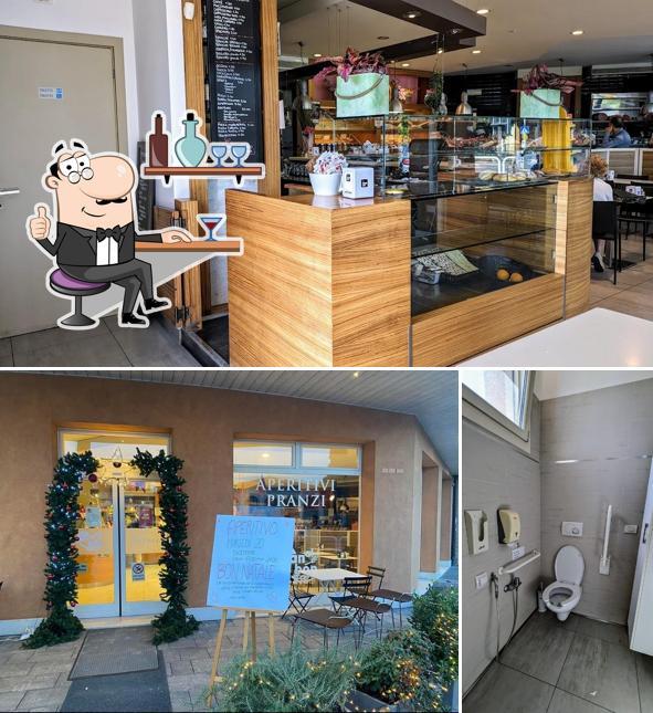 Gli interni di Bobbato Bakery & Bistrot