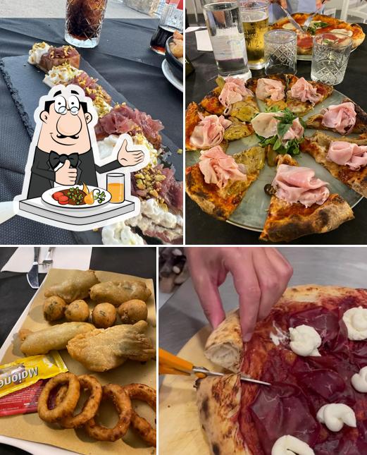 Cibo al Pizzeria l'Arte Bianca