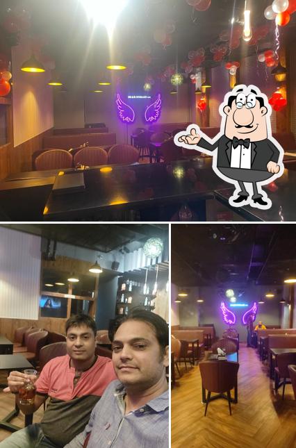 The interior of Dear Zindagi Bar & Cafe
