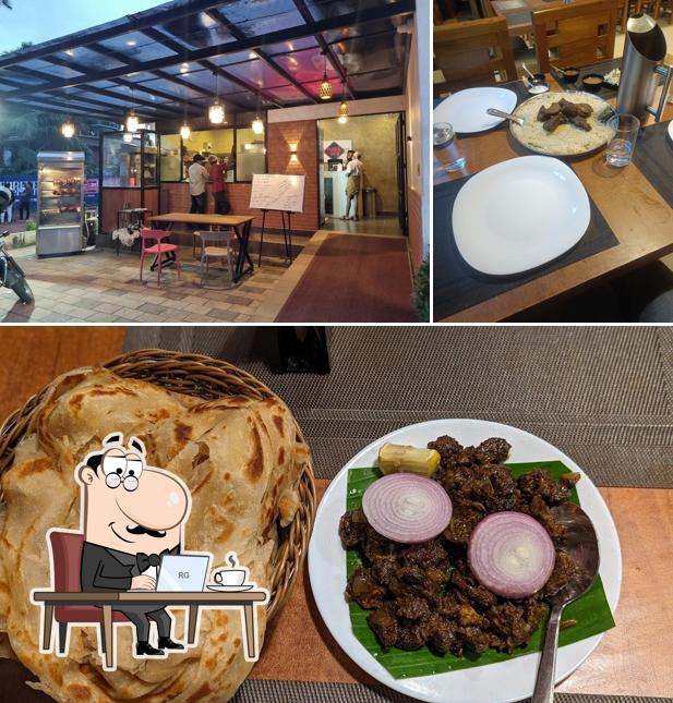 The image of MATCH GRILL RESTOCAFE’s interior and food