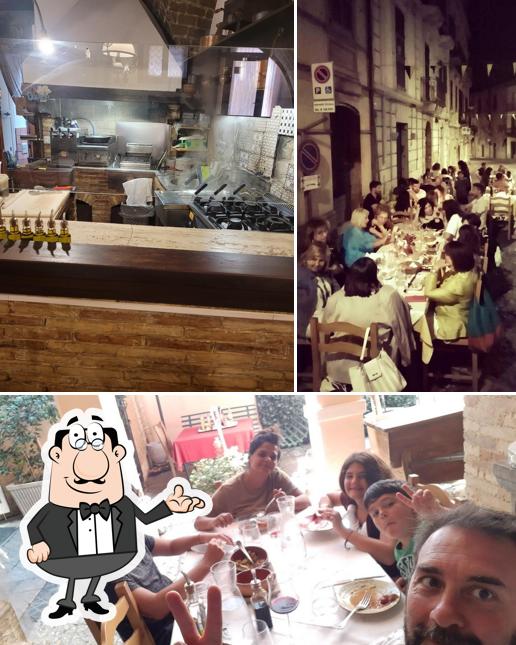 Gli interni di Ai Vecchi Sapori