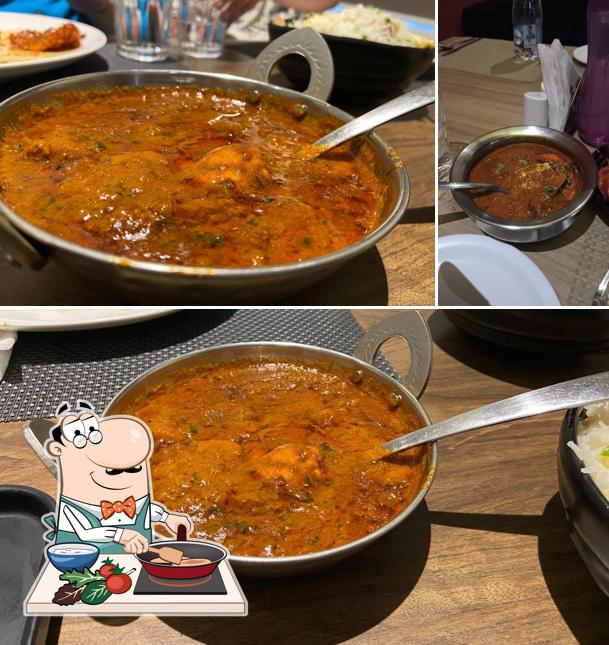 Chicken curry at Melange Restaurant