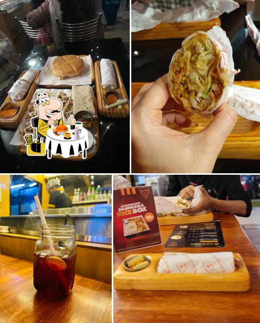 Shawarma at Al Taza - Kozhikode