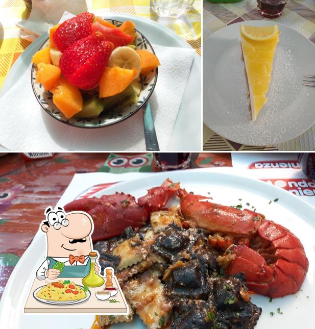 Cibo al Trattoria Il Panda
