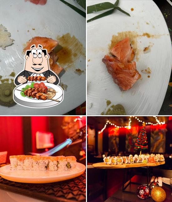 Platti al Level Sushi Lugano